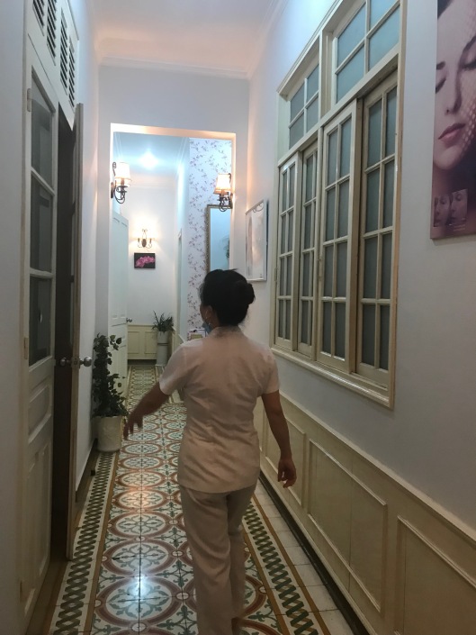 Hallway to Treatment Room
